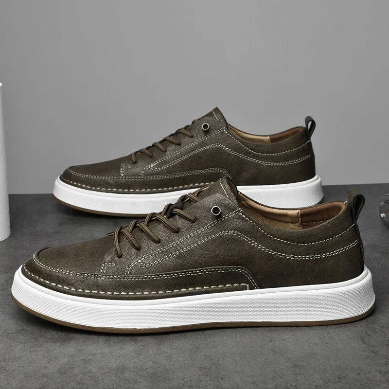 Chic læder sneakers