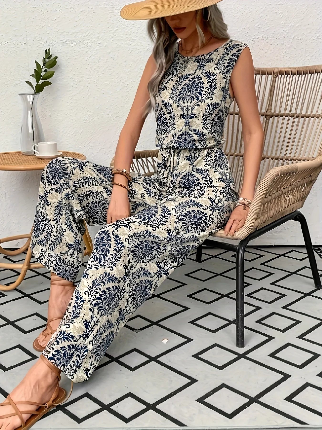 Luna | Elegant Floral Sommer Sæt