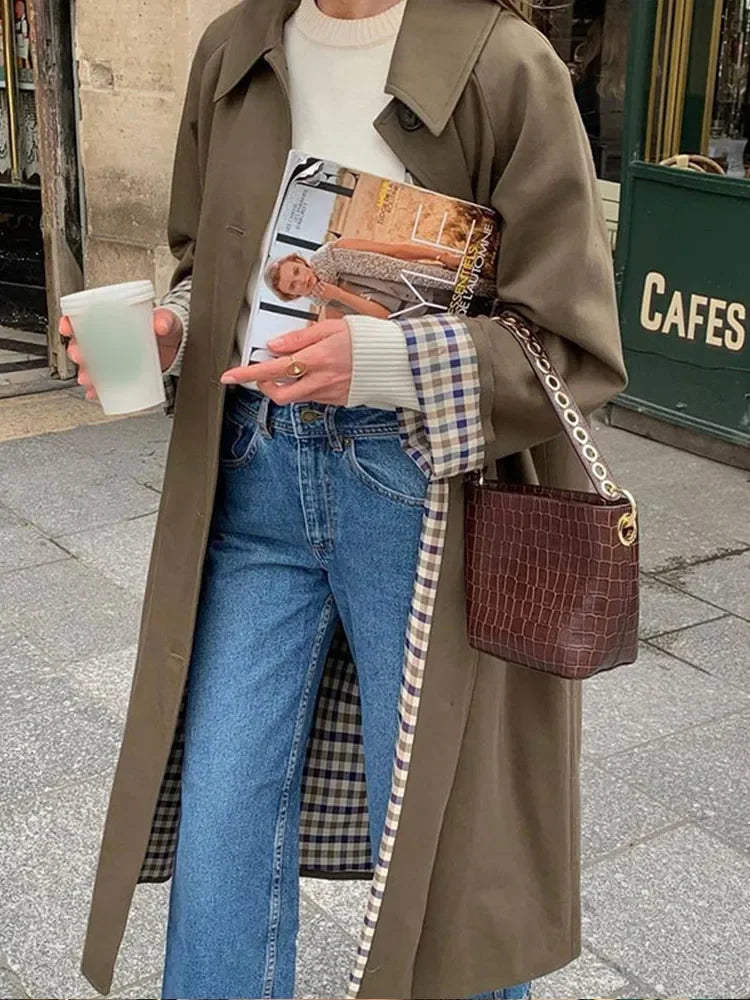Isabella | Elegant og Stilfuld Trenchcoat