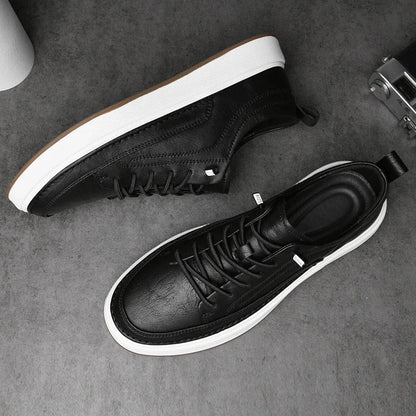Chic læder sneakers