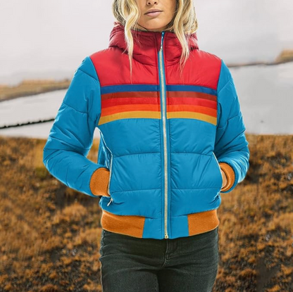 Rosa | Retro-Stil Parka Jakke