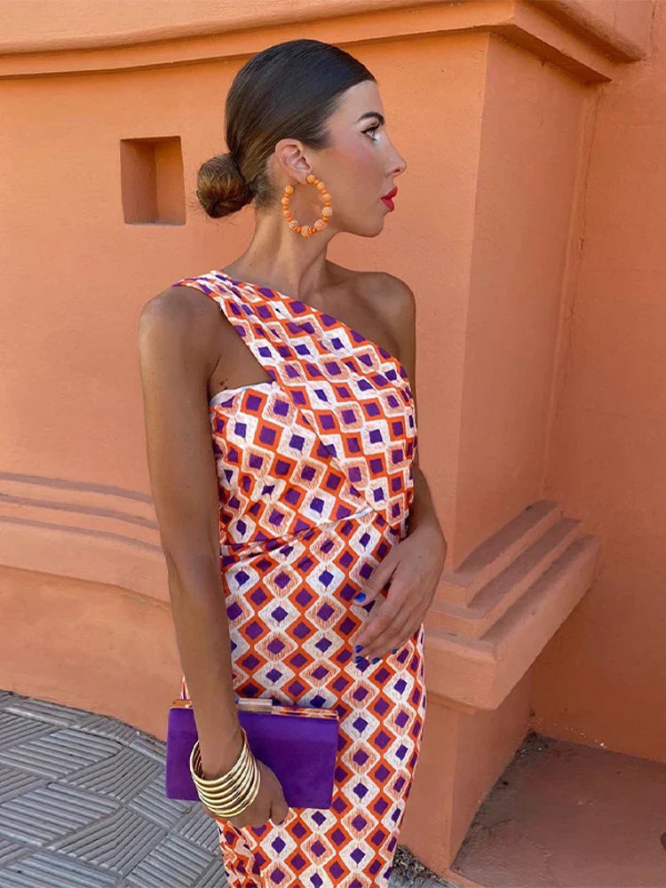 Irmgardi | Elegant Midi Kjole