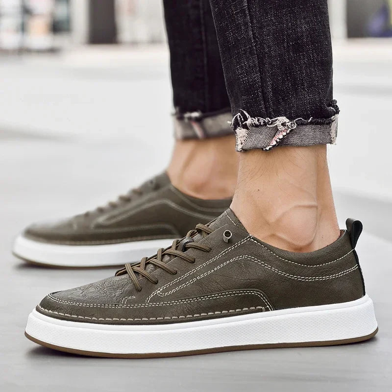 Chic læder sneakers