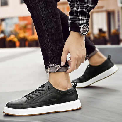 Chic læder sneakers