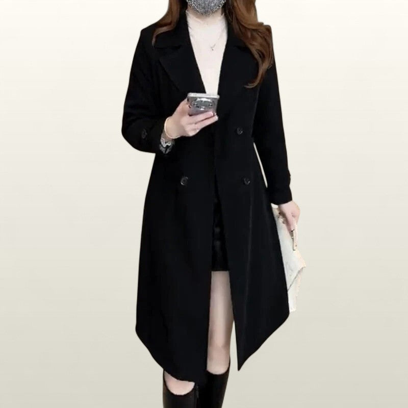 Nadine | Elegant og Varm Trenchcoat