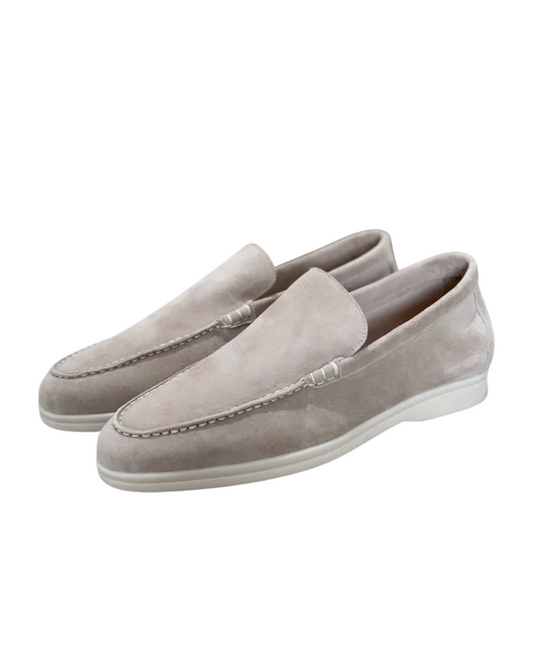 Chic suede loafers