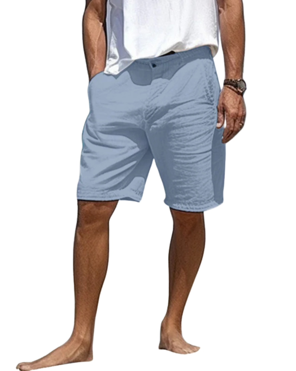 Elegante linned shorts