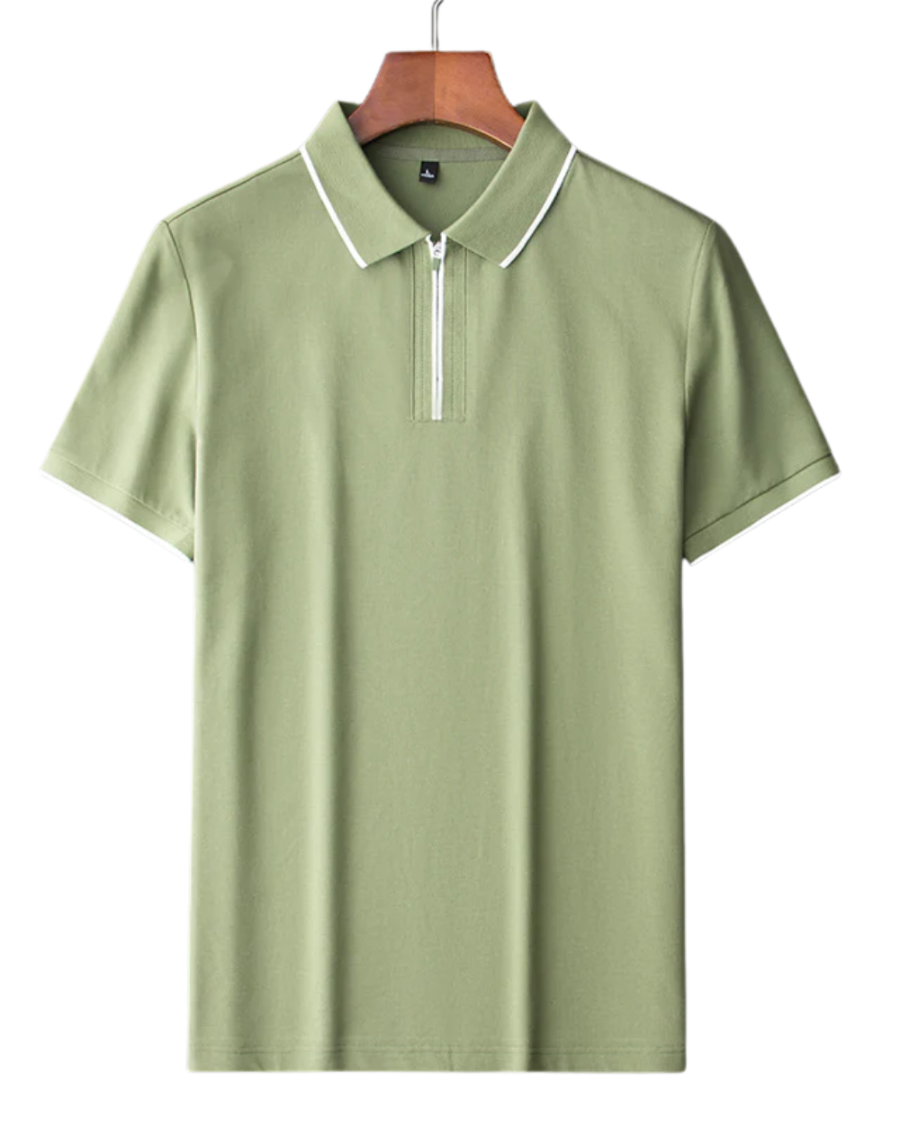 Elegant bomulds poloshirt