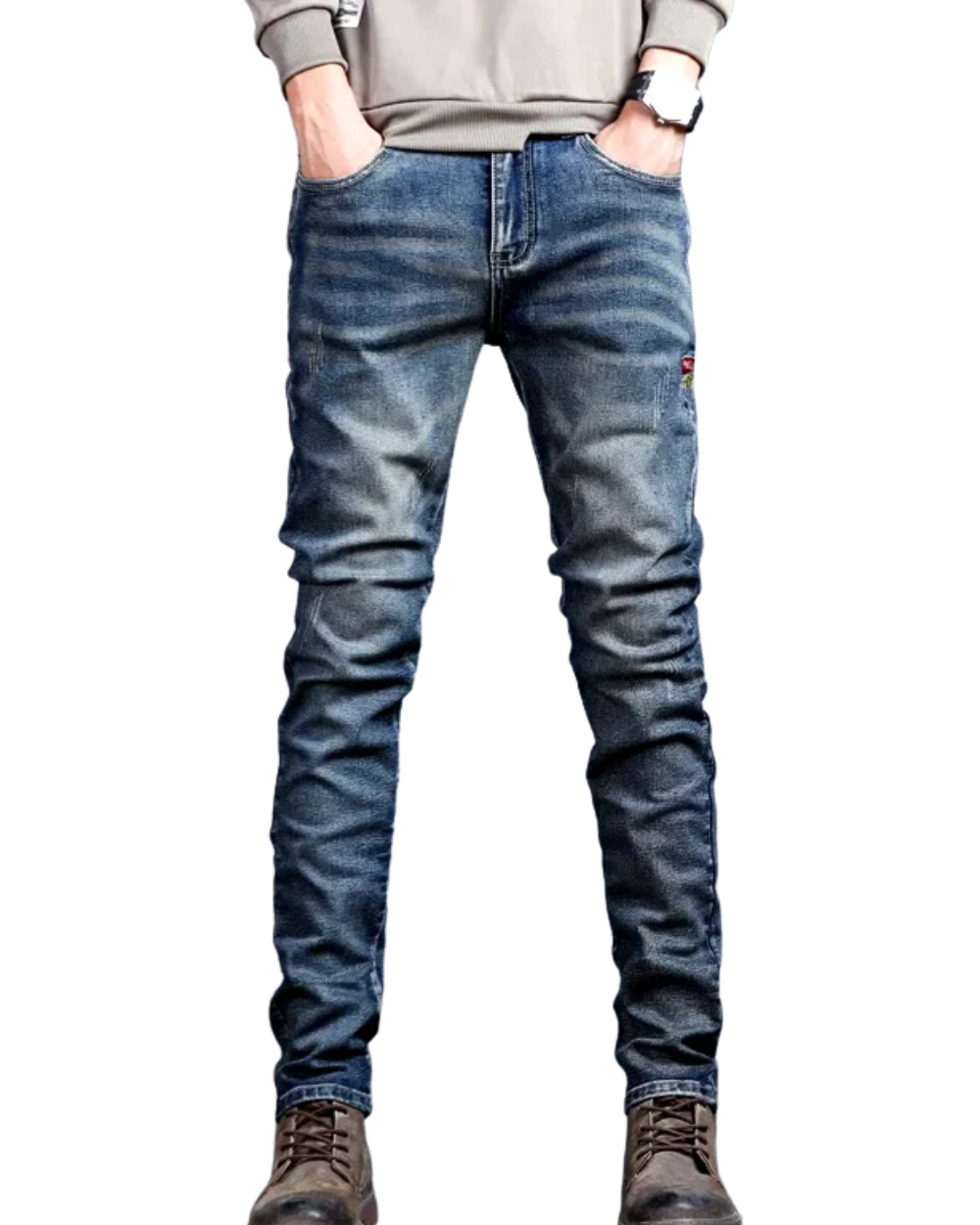 Slim Fit Denim Jeans