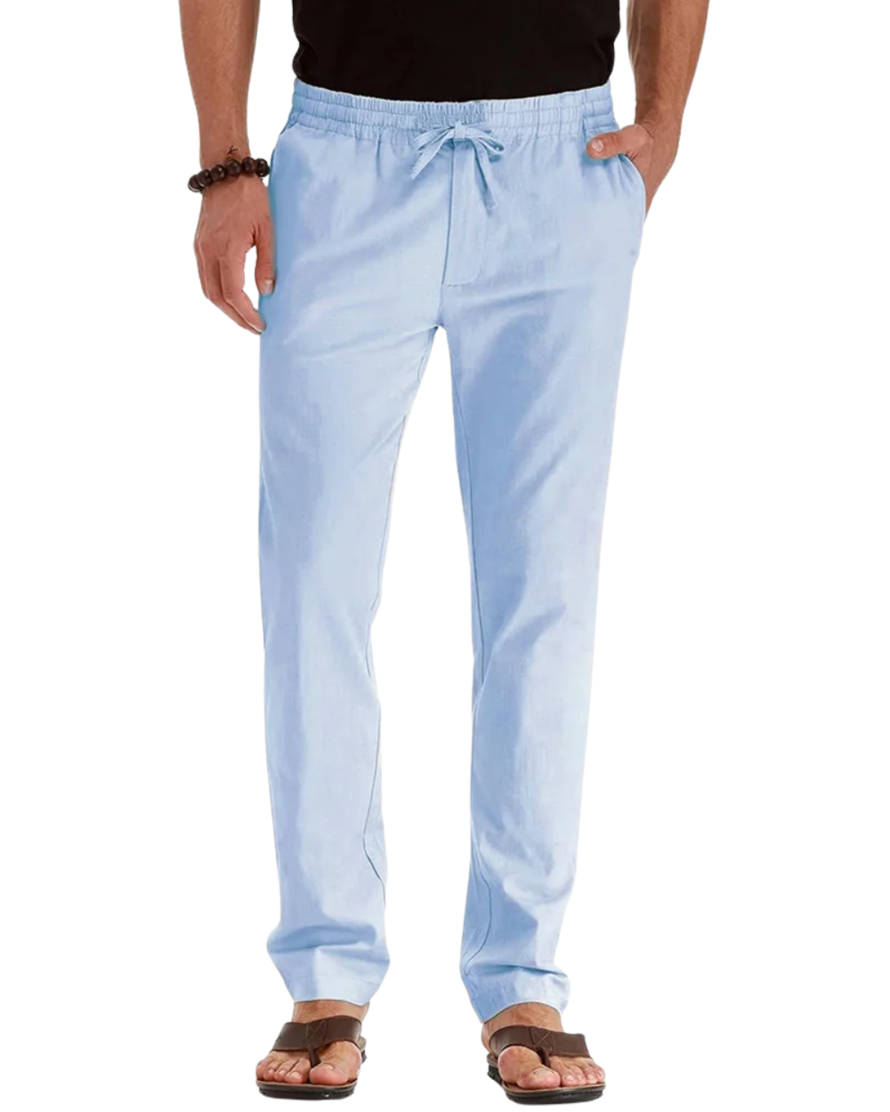 Bomulds Linned Bukser