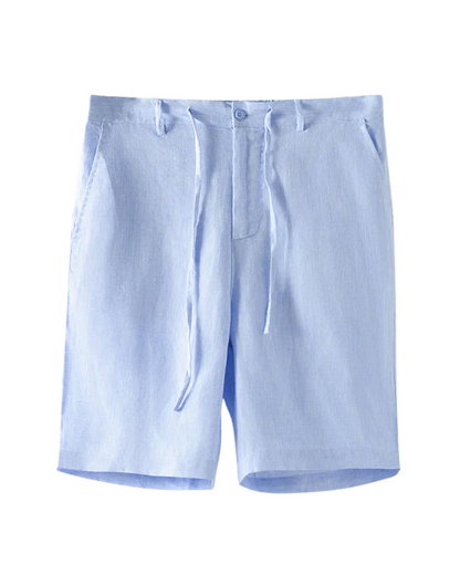 Højkvalitets linned shorts