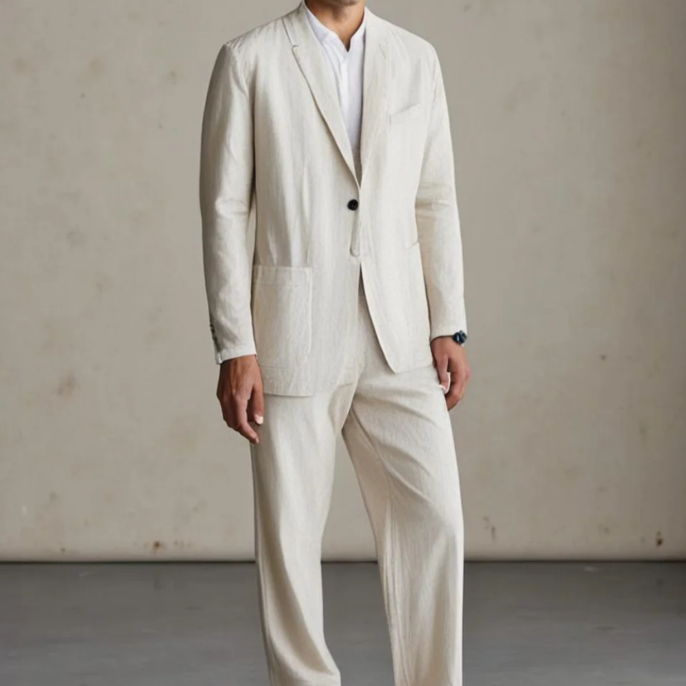 Elegant Linned Sæt