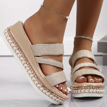 Katri | Elegante Orthopædiske Wedge Sandaler