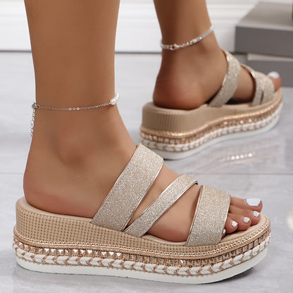 Katri | Elegante Orthopædiske Wedge Sandaler