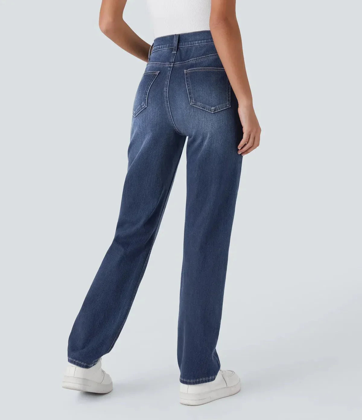 Comfort Fit | Elastisk & Komfortabel Bukser Med Høj Talje