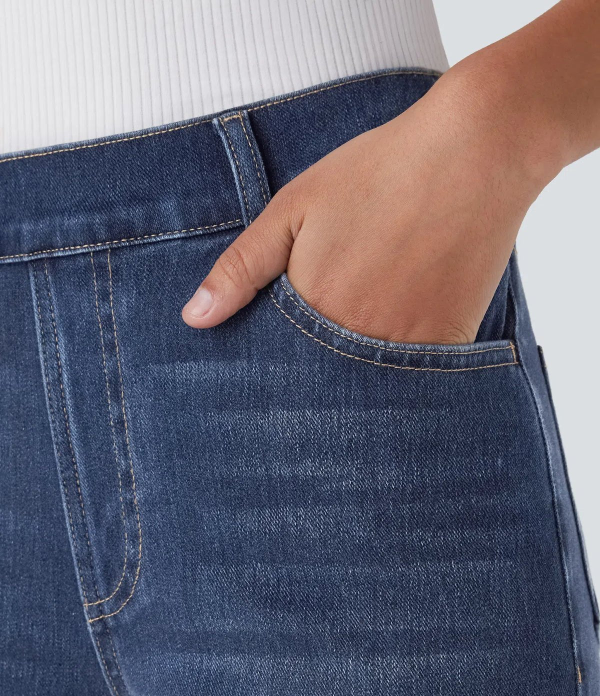 Comfort Fit | Elastisk & Komfortabel Bukser Med Høj Talje
