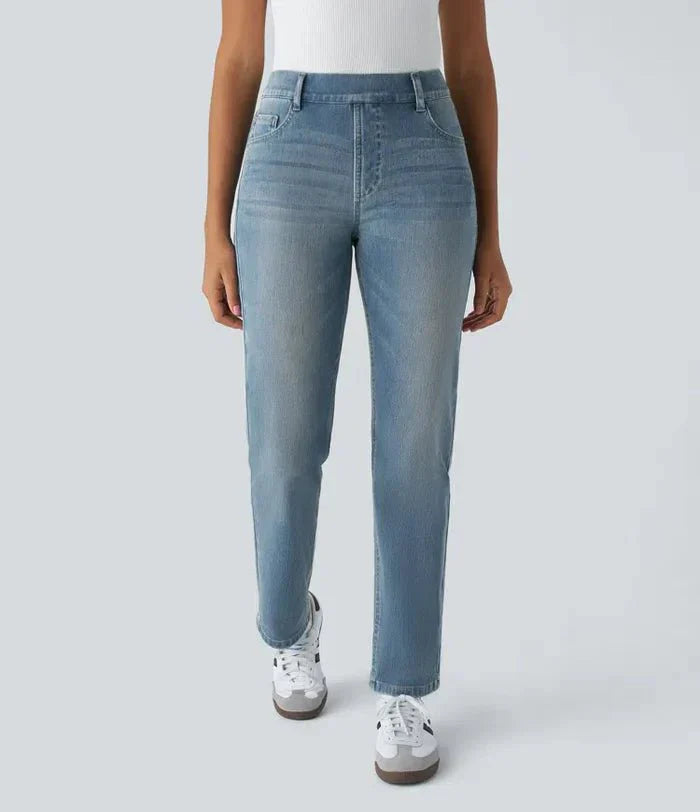 Comfort Fit | Elastisk & Komfortabel Bukser Med Høj Talje