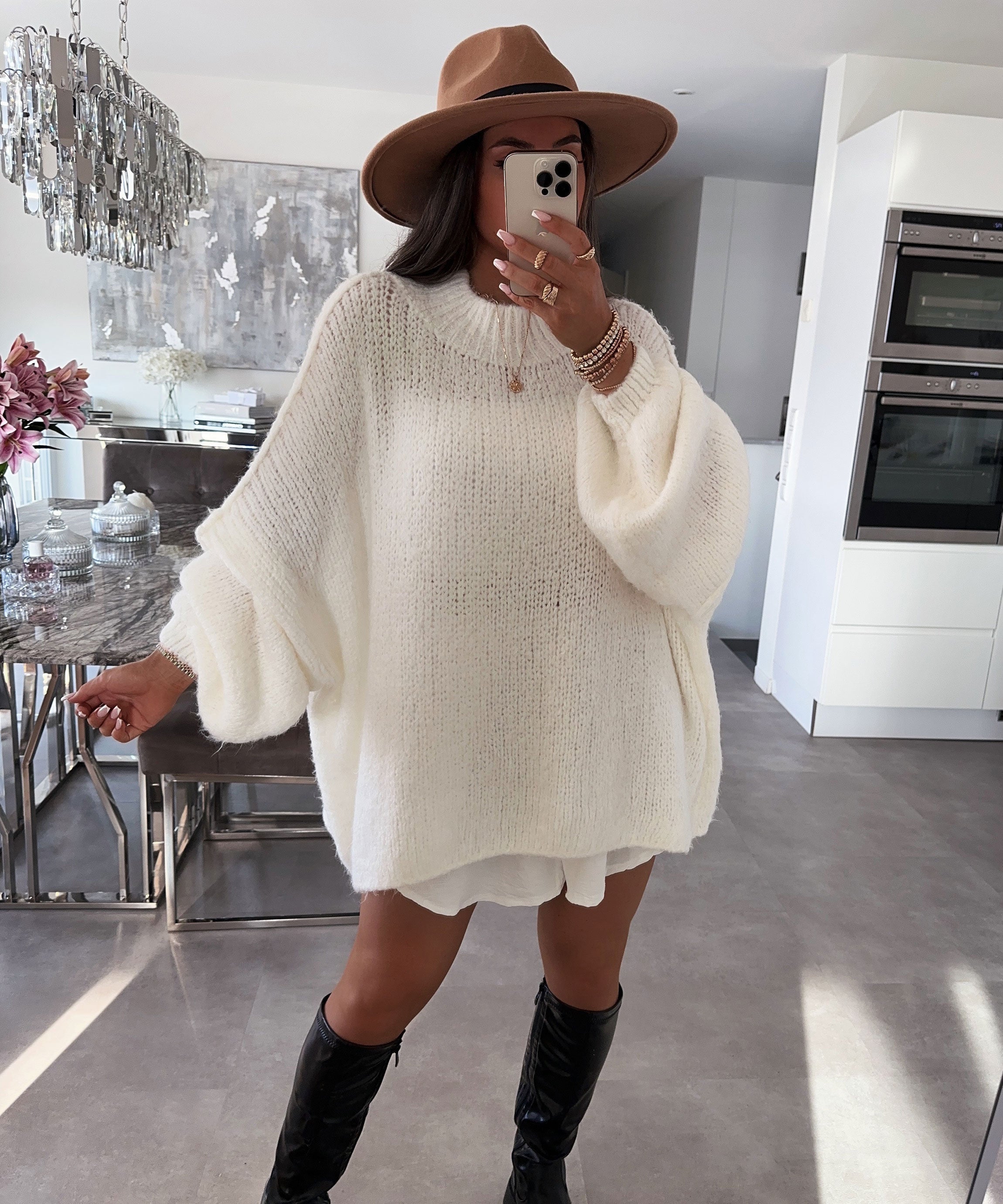 Skylar | Stilfuld Strikket Sweater
