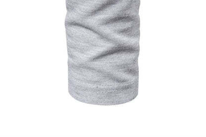 Casual Poloshirt Med Lange Ærmer