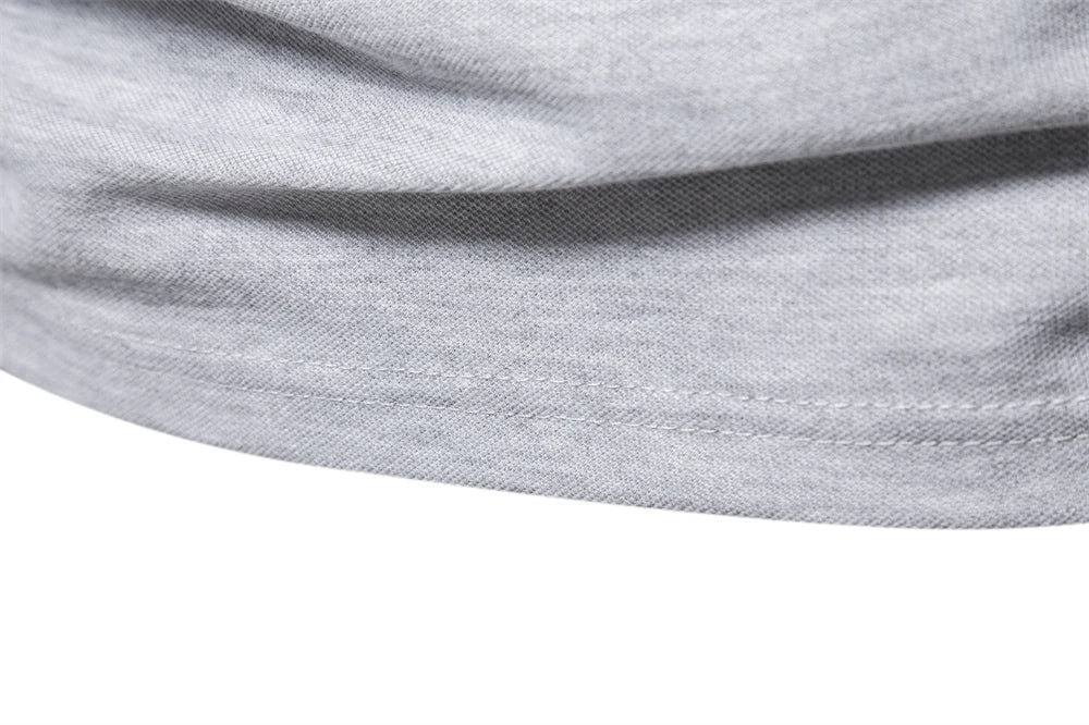 Casual Poloshirt Med Lange Ærmer