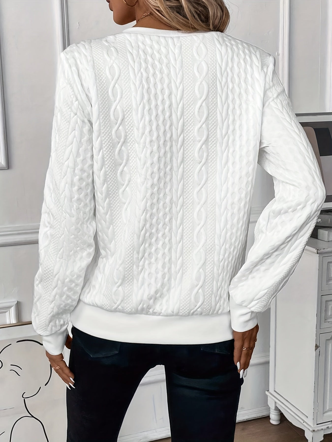 Florence | Stilfuld Strikket Pullover