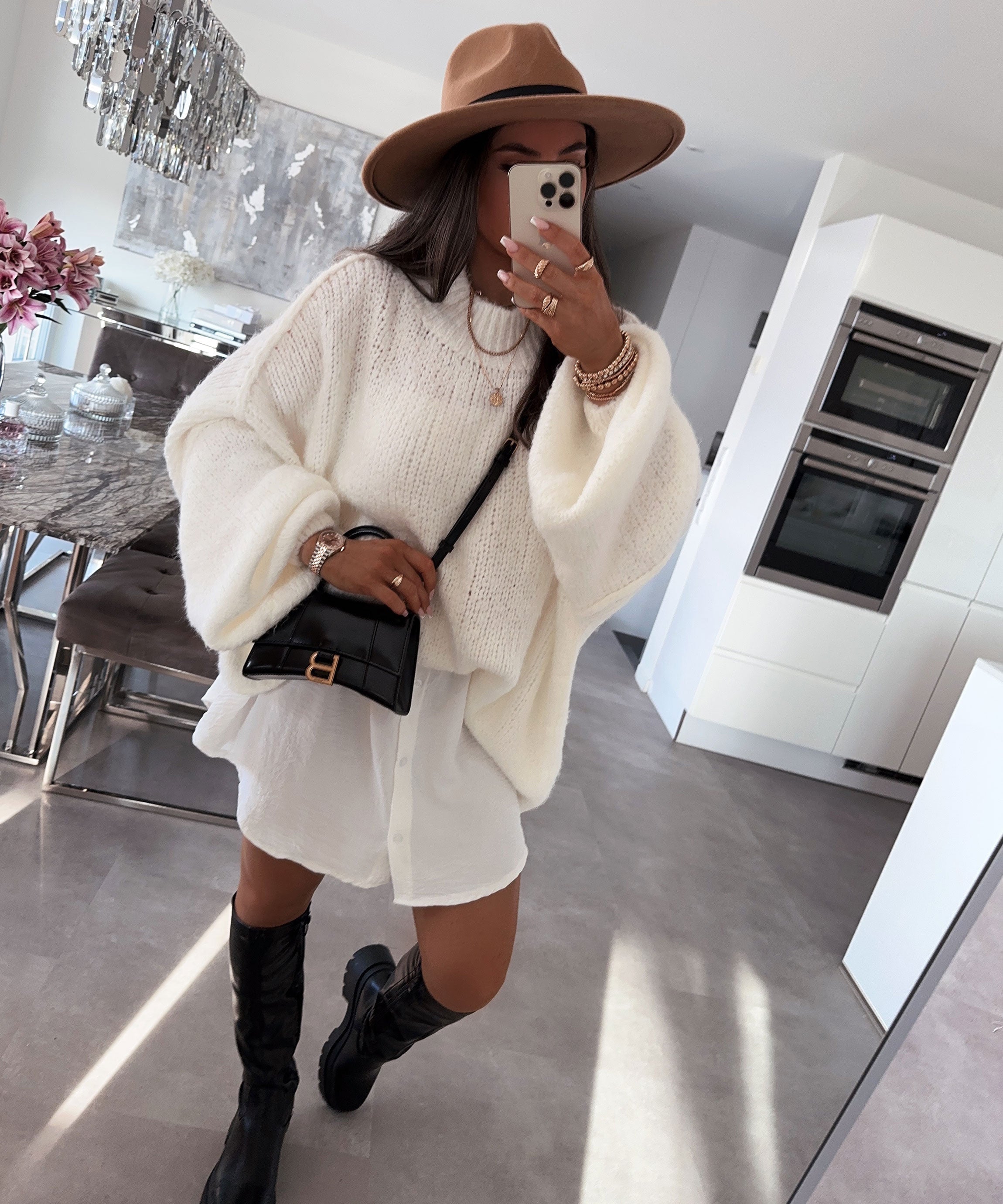 Skylar | Stilfuld Strikket Sweater