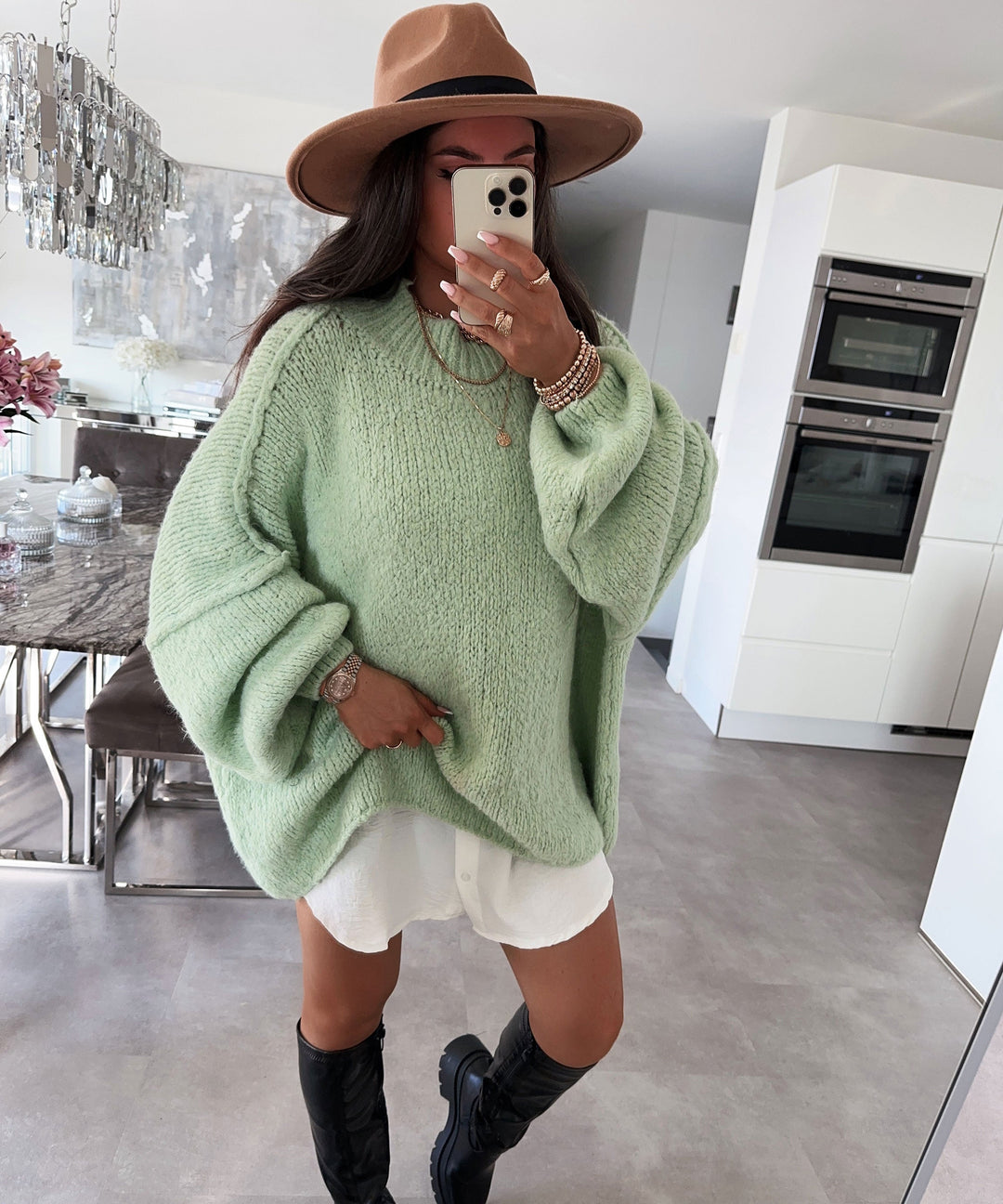 Skylar | Stilfuld Strikket Sweater
