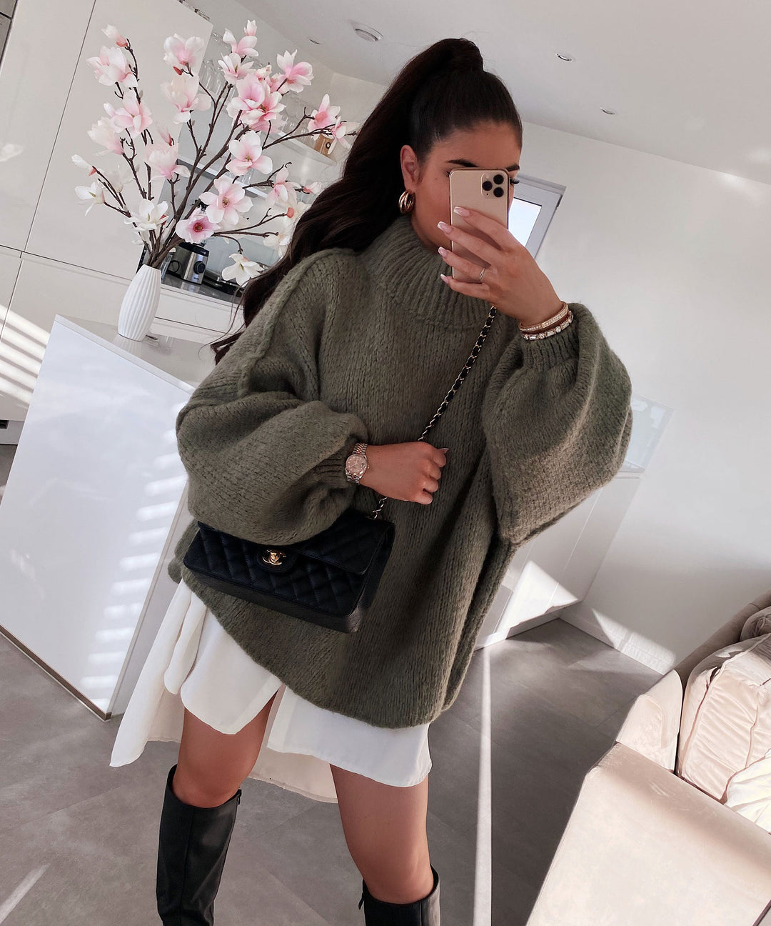 Skylar | Stilfuld Strikket Sweater