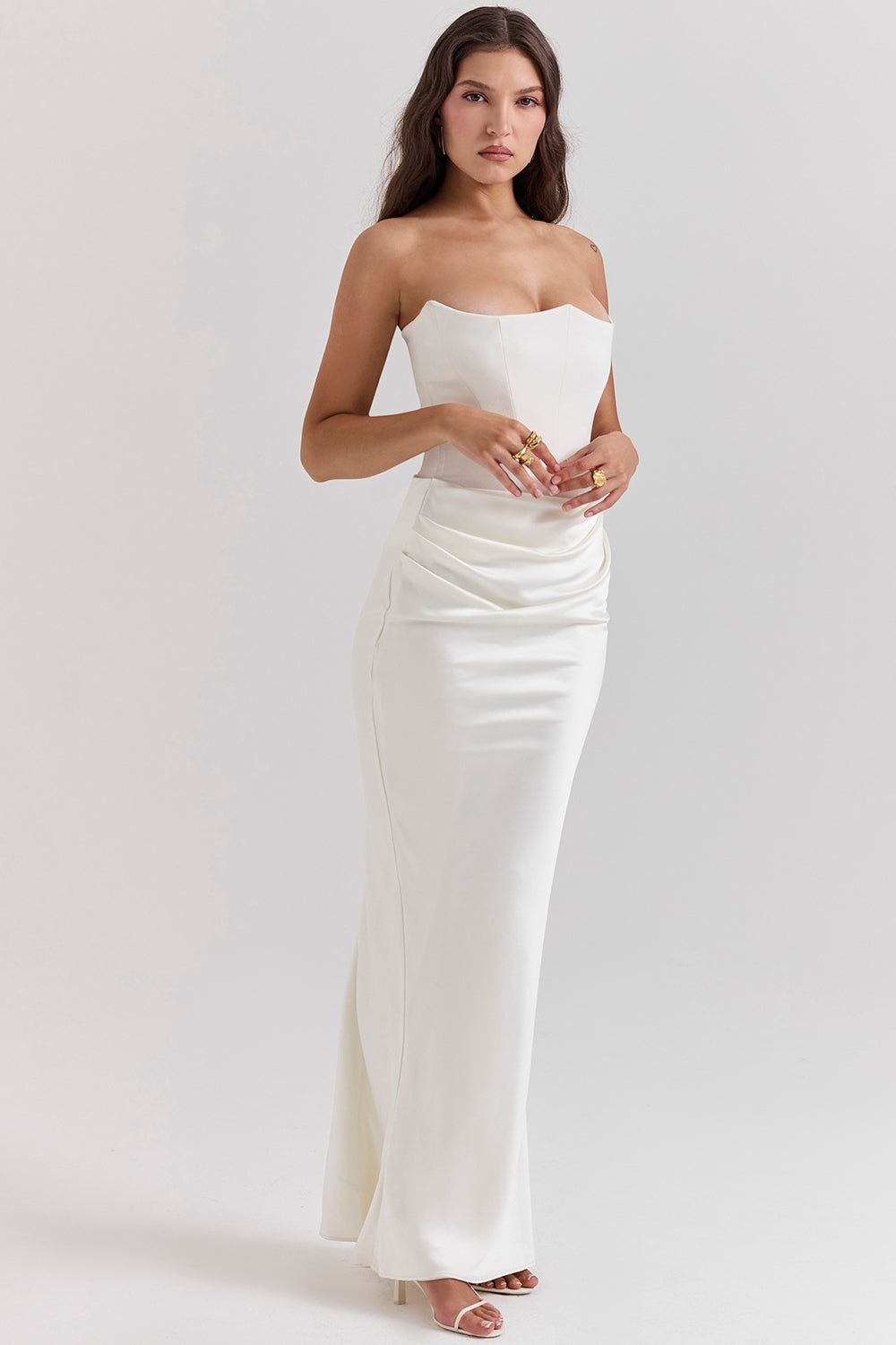 Celine | Figur Accentuerende Korsetkjole