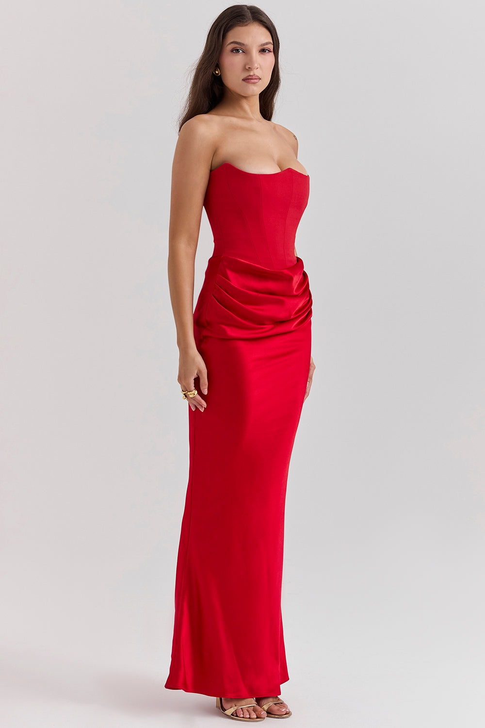 Celine | Figur Accentuerende Korsetkjole