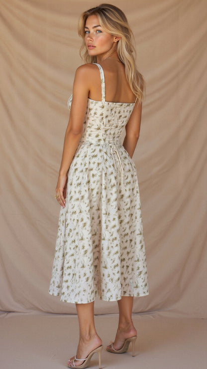 Ilona | Elegant Midi Kjole