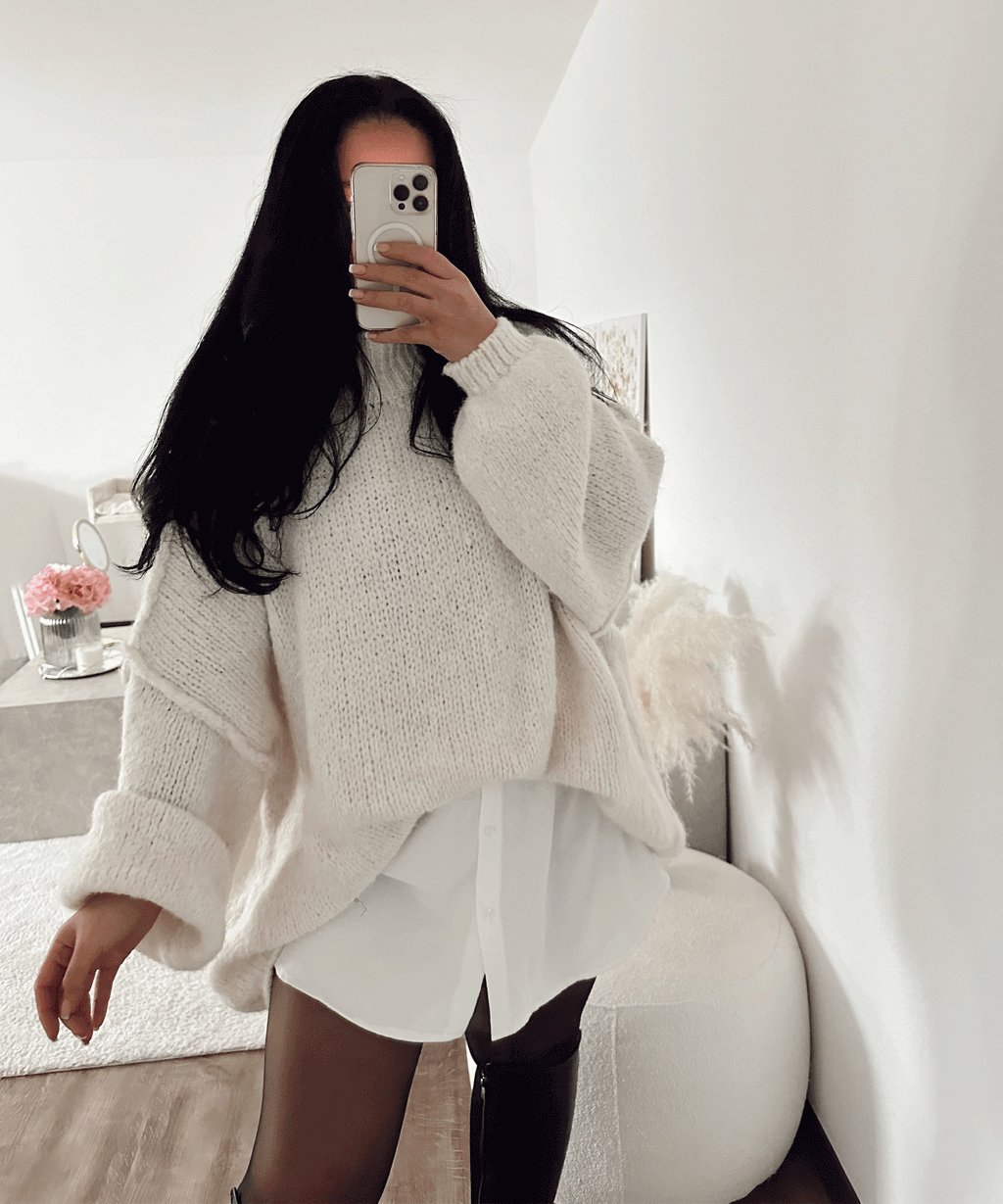 Skylar | Stilfuld Strikket Sweater