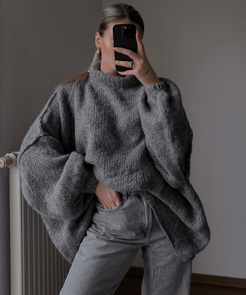 Skylar | Stilfuld Strikket Sweater