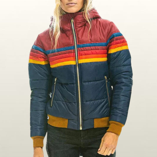 Rosa | Retro-Stil Parka Jakke