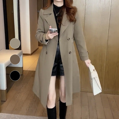 Nadine | Elegant og Varm Trenchcoat