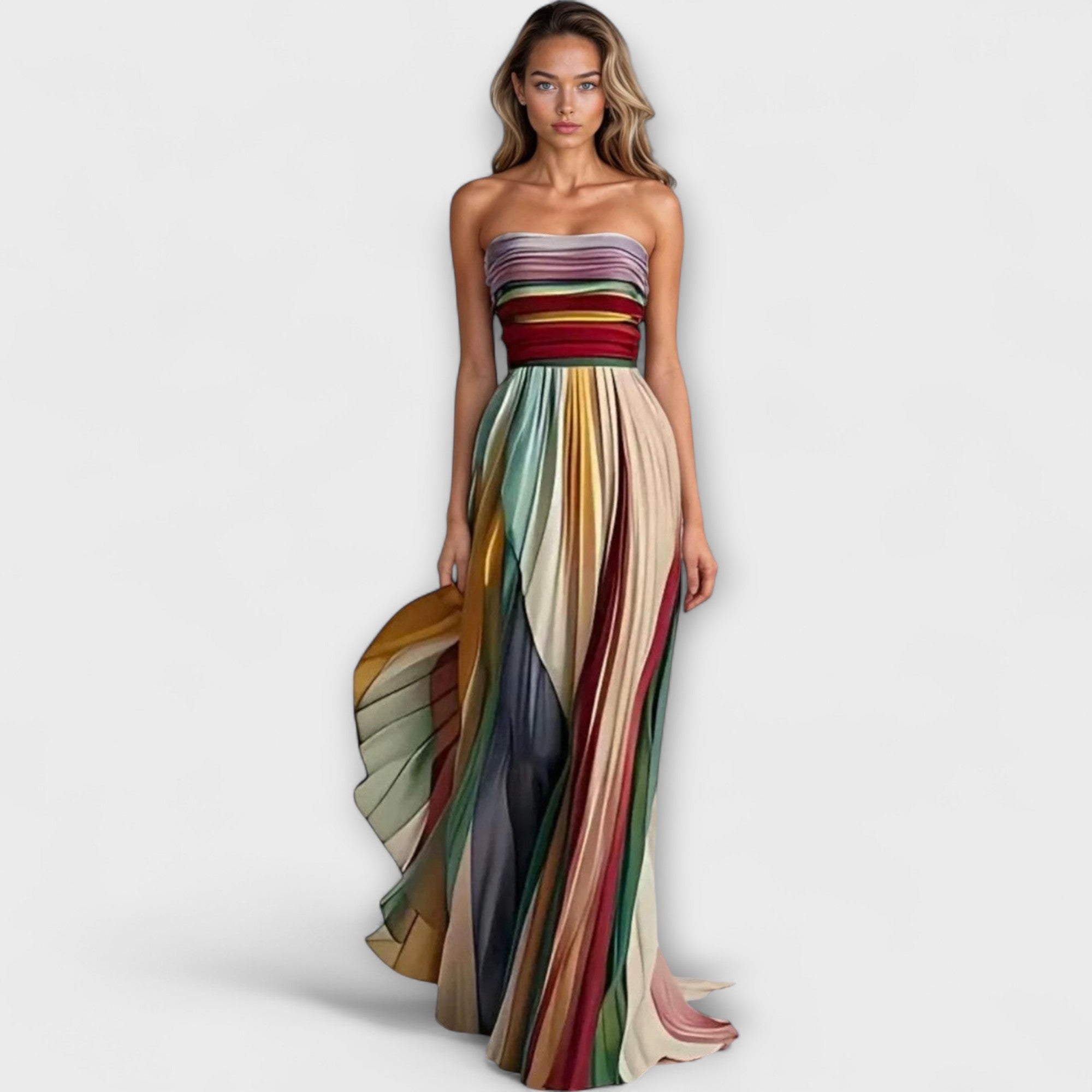 Flora | Elegant Lang Sommerkjole