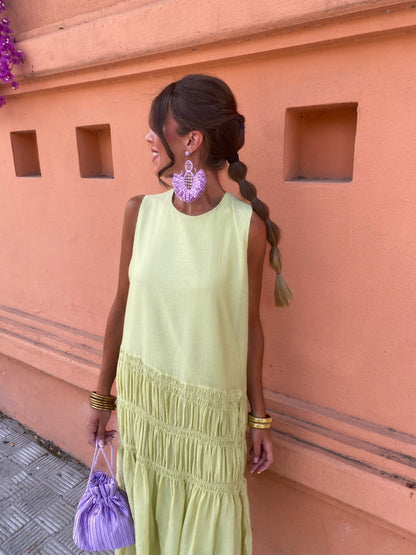 Samara | Ærmeløs Midi Kjole