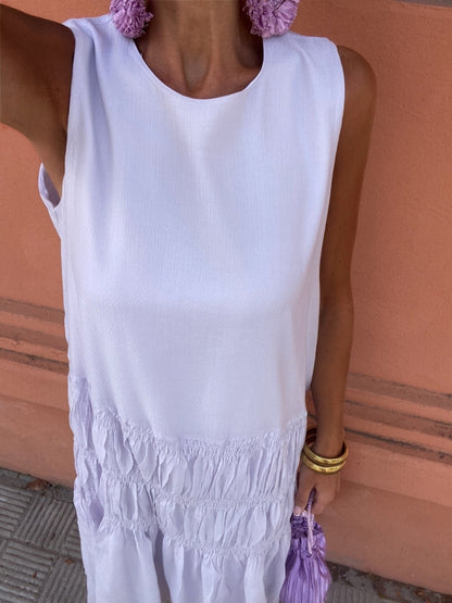 Samara | Ærmeløs Midi Kjole