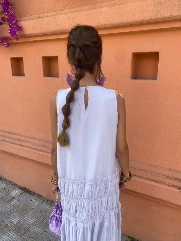 Samara | Ærmeløs Midi Kjole