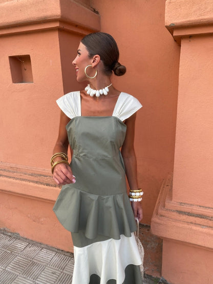 Sofina | Elegant Kjole med Rynker